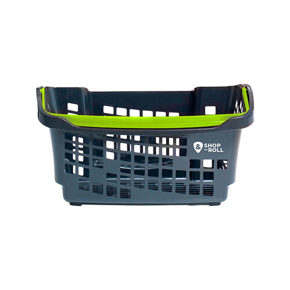 Корзина ShopRoll 20L зеленый