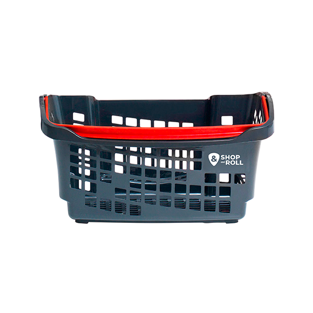 Корзина ShopRoll 20L красный