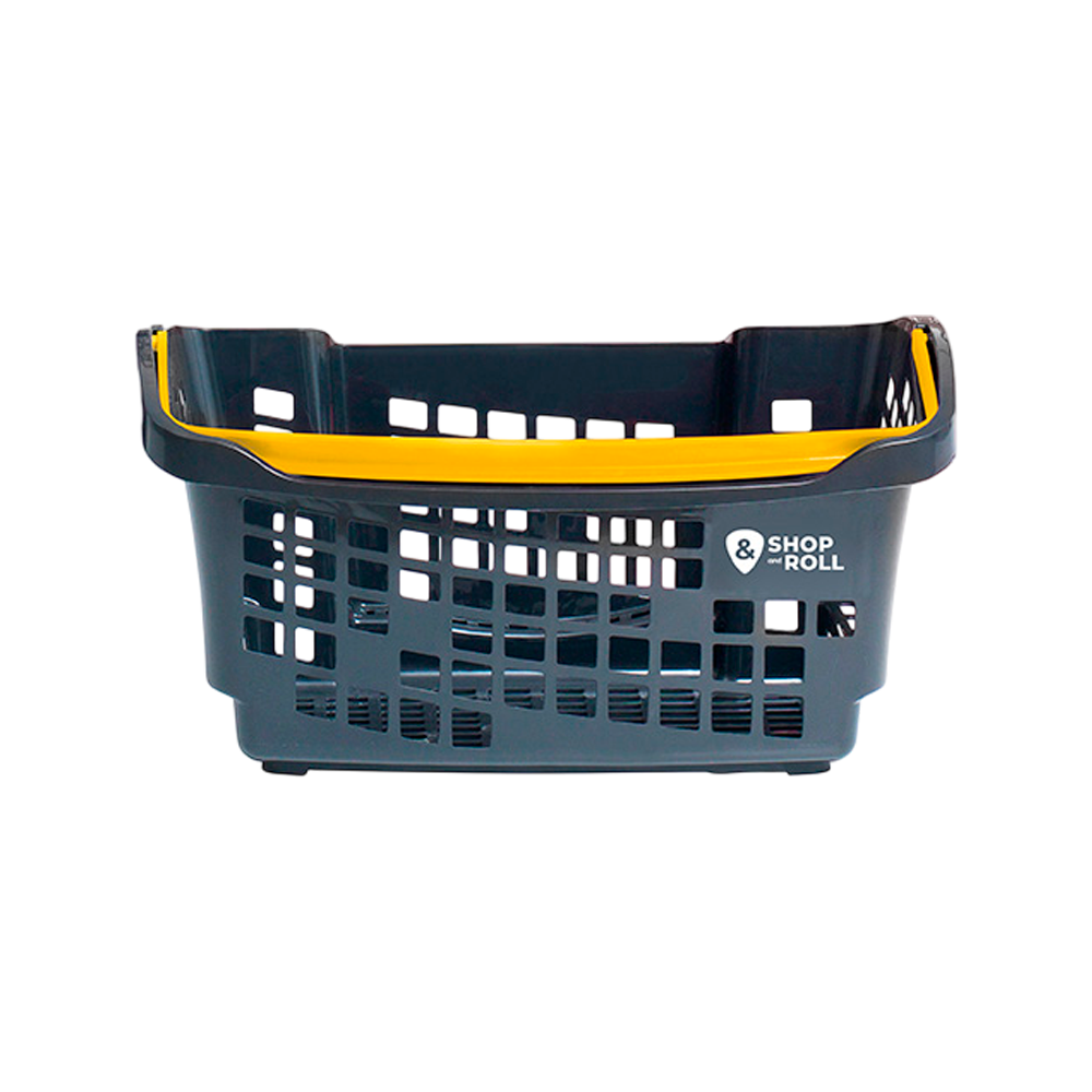 Корзина ShopRoll 20L желтый