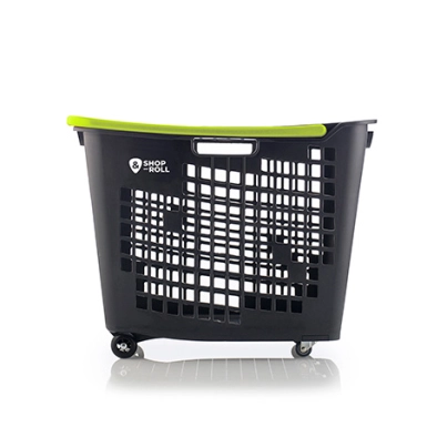 Корзина ShopRoll 55L зеленый