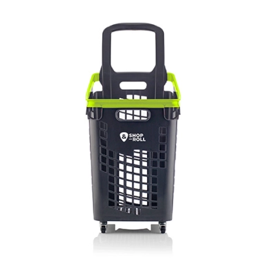 Корзина ShopRoll 65L зеленый